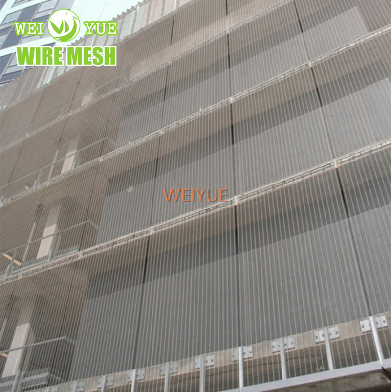 Decorative Stainless Steel Architectural Wire Mesh Metal Facade Mesh