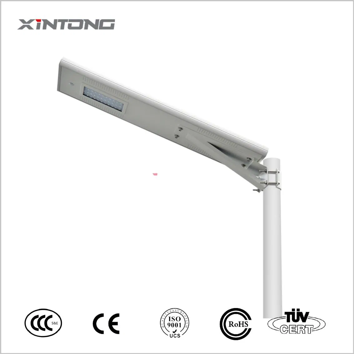 LED Solar Panel Integrated Street Light China Manufacture Blue Carbons