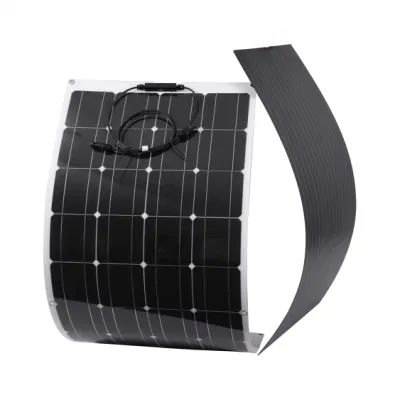 250W Custom Flexible Solar Panels Monocrystalline Solar Cell Waterproof for Roof, Camping, RV