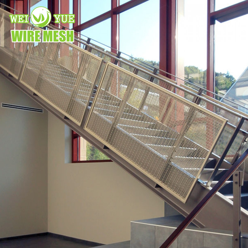 Stainless Steel Aluminum Architectural Metal Wire Mesh for Facade Building/Decorative Wall Cladding