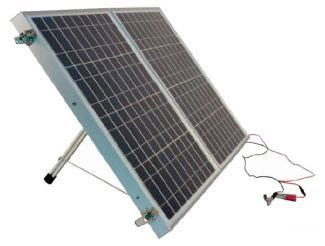 180W Portable Folding Solar Panel Kit with Handle for Camping Caravan