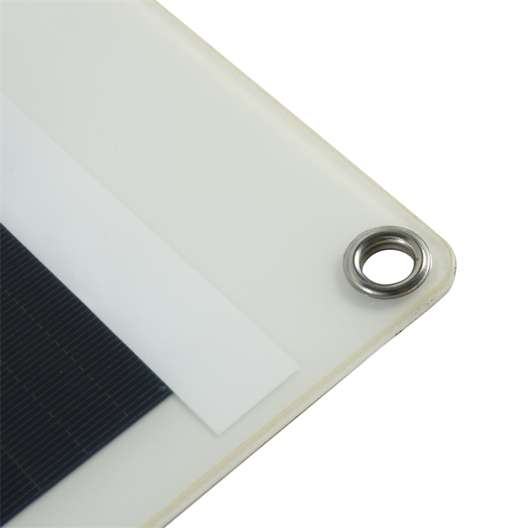 High Performance Monocrystalline Silicon Solar Cells Semi Thin Film Bendable 160W PV Panel for RV Travelling, Marine, Camping, Roof Tiles