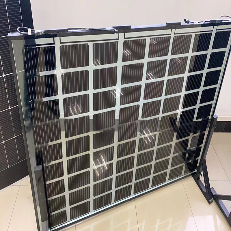 Custom Shaped BIPV Transparent Glass Solar Panel