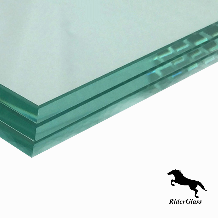 6.38-42.3mm Dark Grey PVB Laminated Glass