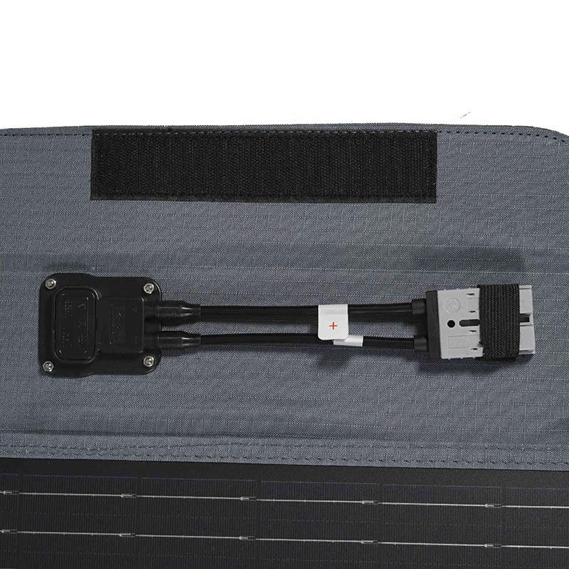 60W Foldable Portable Mono High Efficiency Solar Blanket Without Bracket Camping Hiking