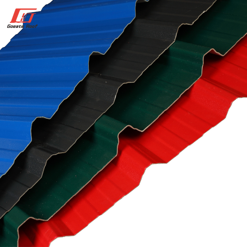 Solar Roofing Tiles Lightweight Roofing Materials Plastic Roof ASA Coated UPVC Roofing Tile