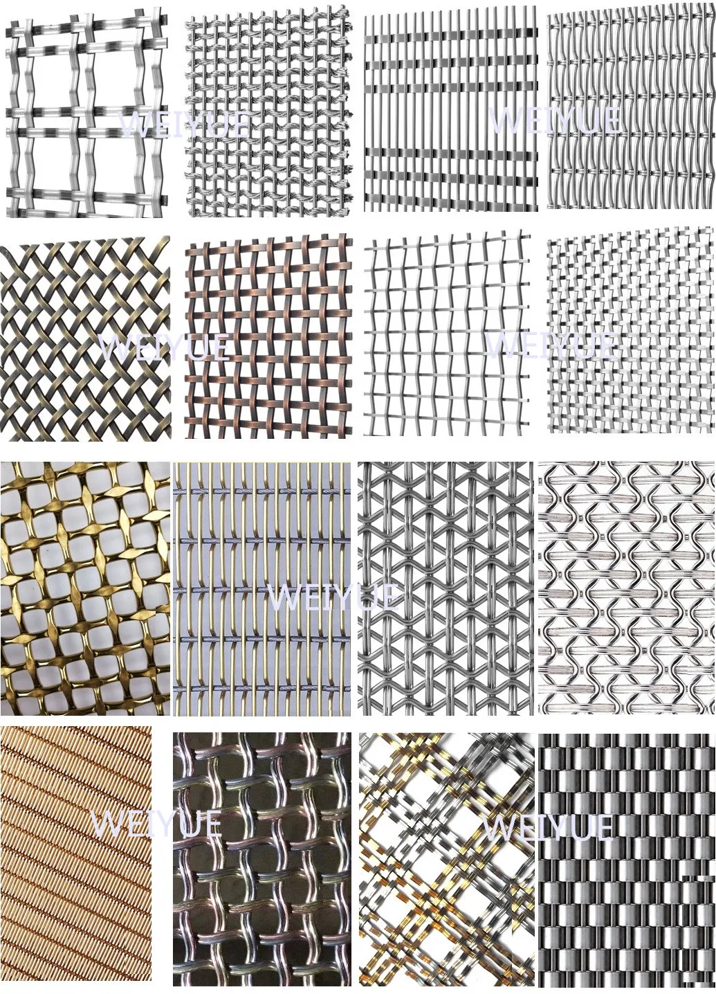 Various Mesh Patterns