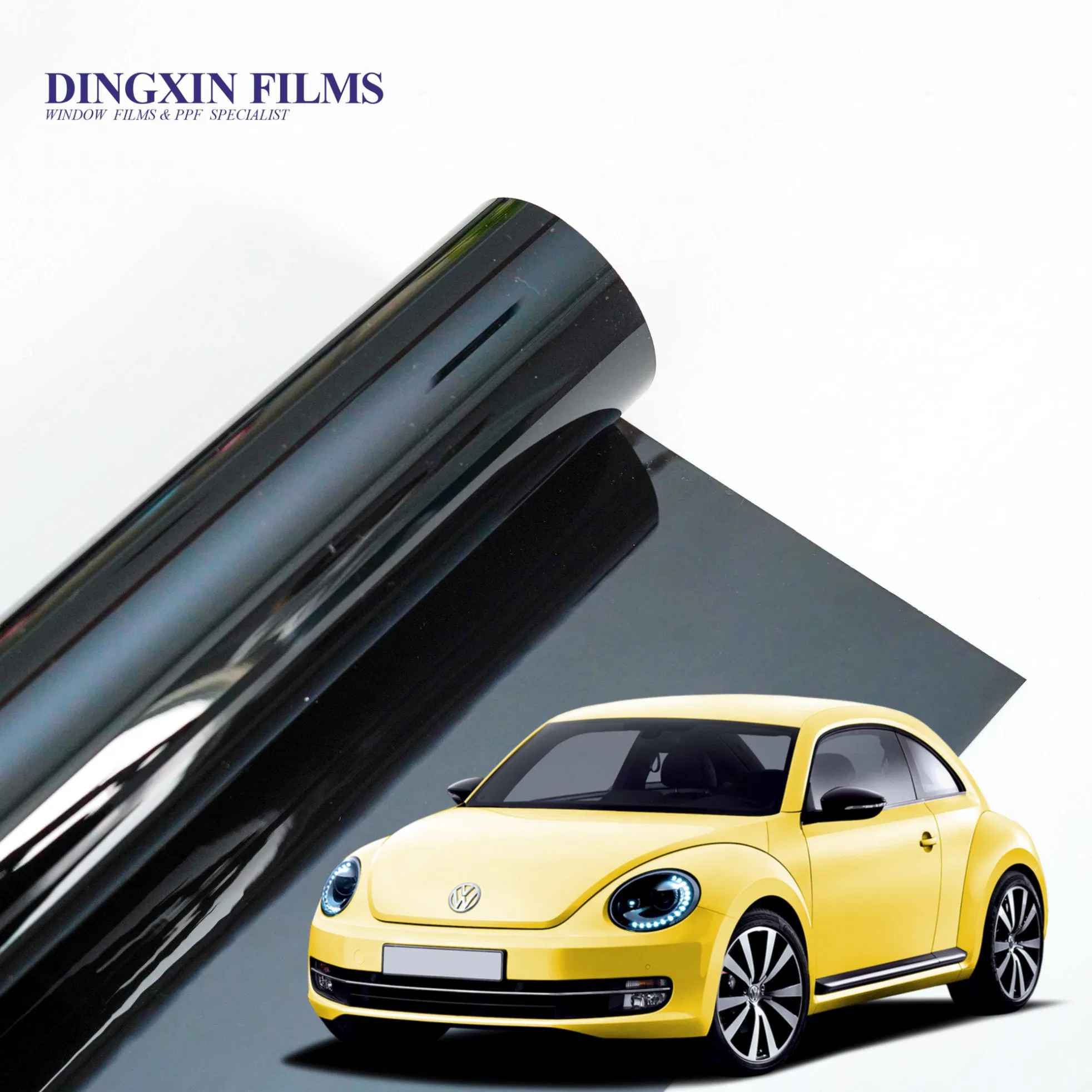 10% Vlt Black Sputtering Window Tinting of Reflective Titanium Cearmic Coating