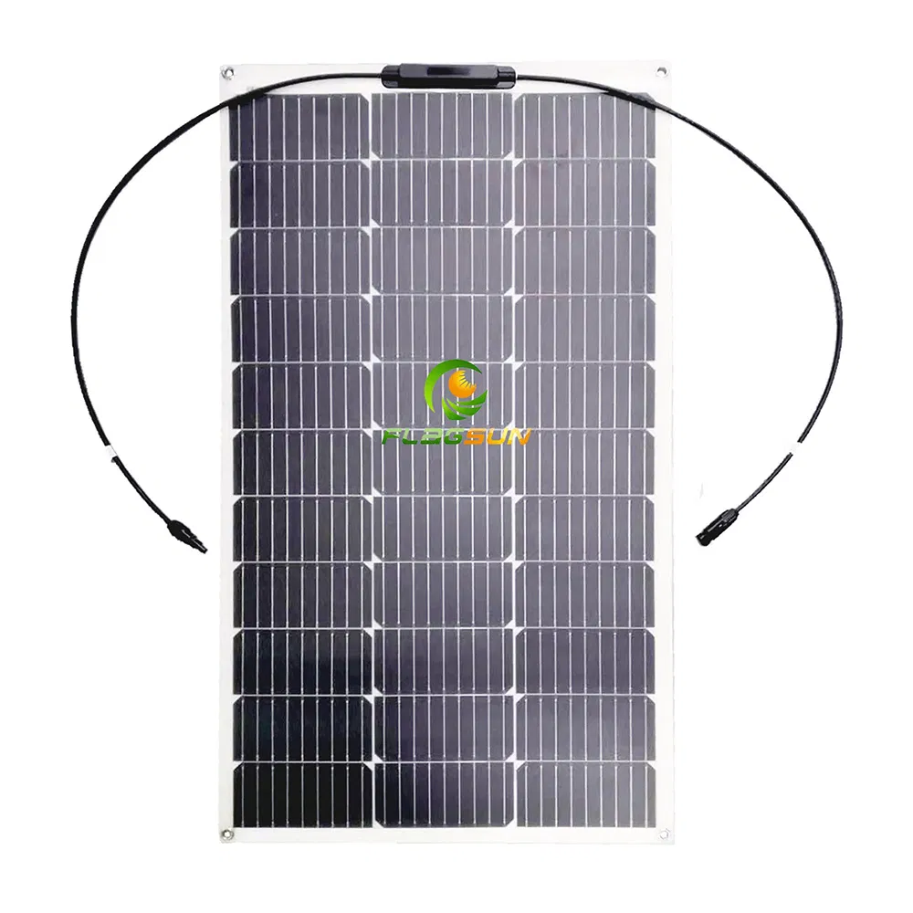 12V 100W Semi Flexible Solar Panel for RV Caravan Motorhome Camping Home