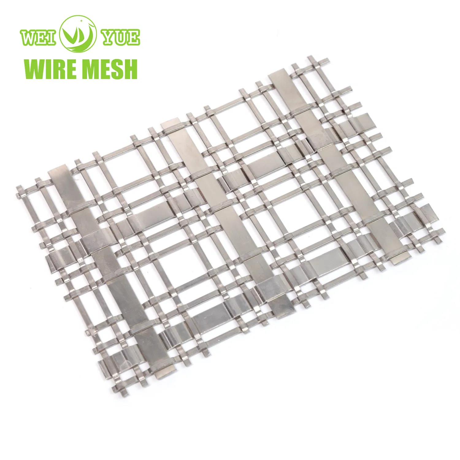 PVD/PVDF/Spray Painted/Powder Coated Curtain Mesh for Laminated Glass/Cabinet/Wall Cladding