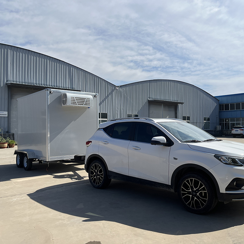 Walk-in Trailer Freezer Units Successed Working in USA, Germany etc Countries