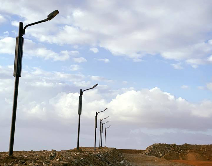 Premium Professional Customized Factory Round Solar Panel for Lamp Post