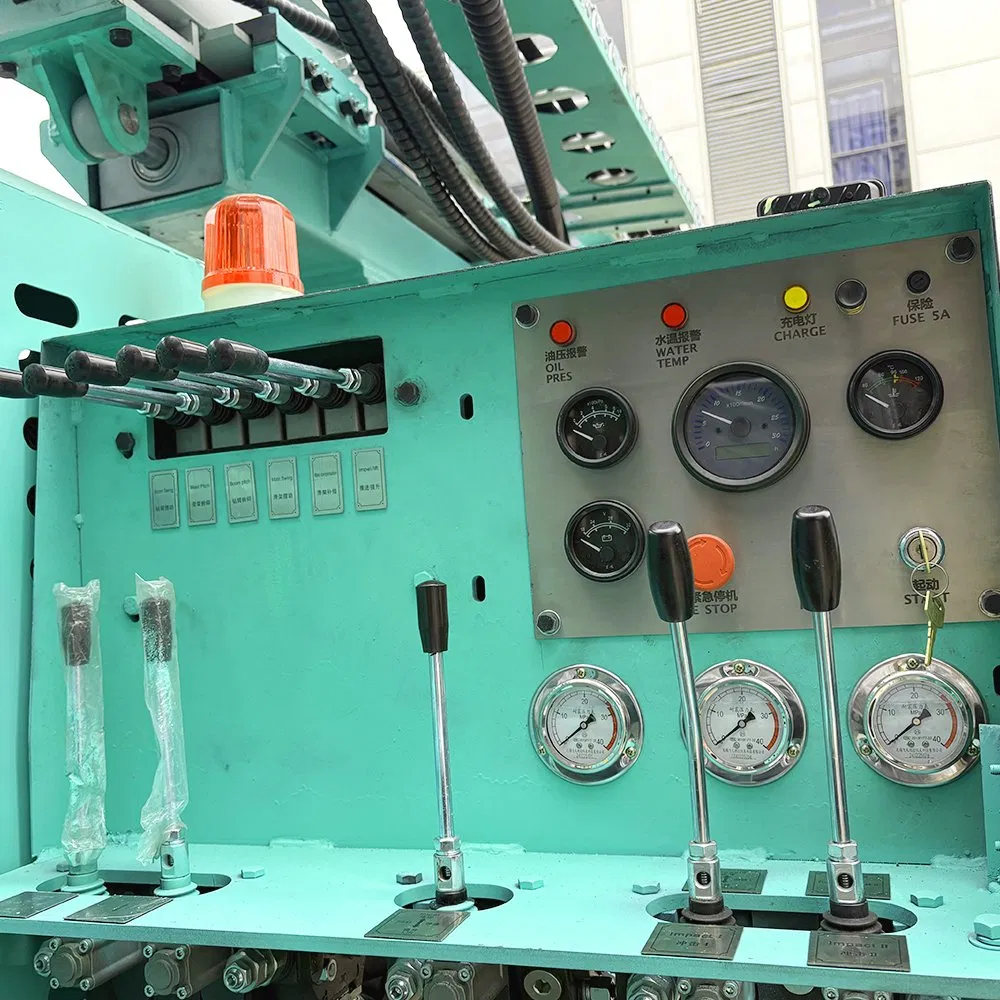 Power Truck Mounted Crawler Portable Small Equipment Ground Core Solar Machine Rock Bits Panel Installation Water Well Drilling Rig Photovoltaic Pile Driver