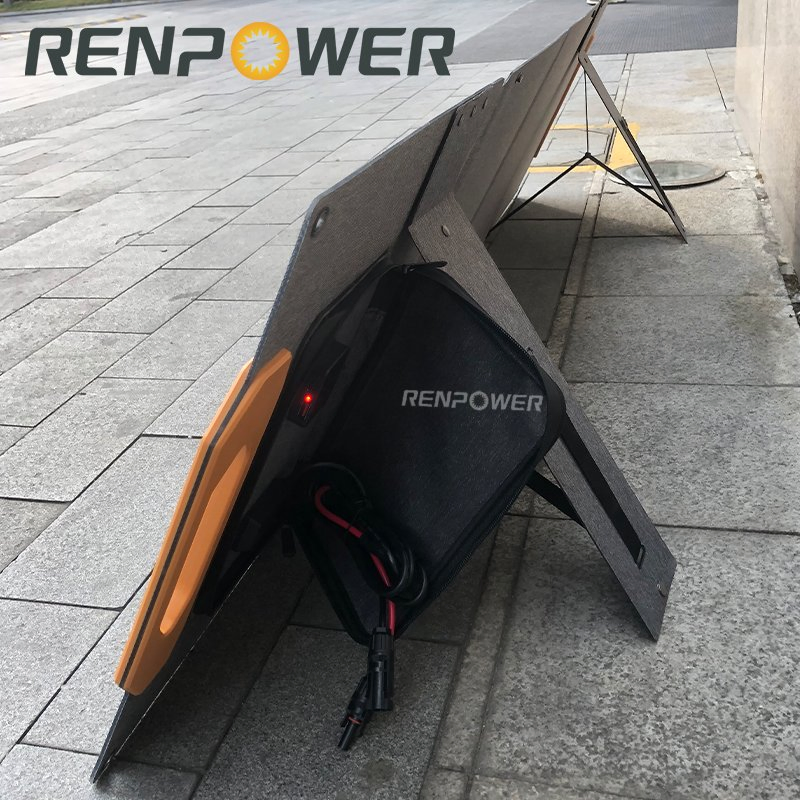 10W, 20W, 30W, 120W, 200W, 400W Hpbc Foldable Portable Solar Blanket Solar Panel