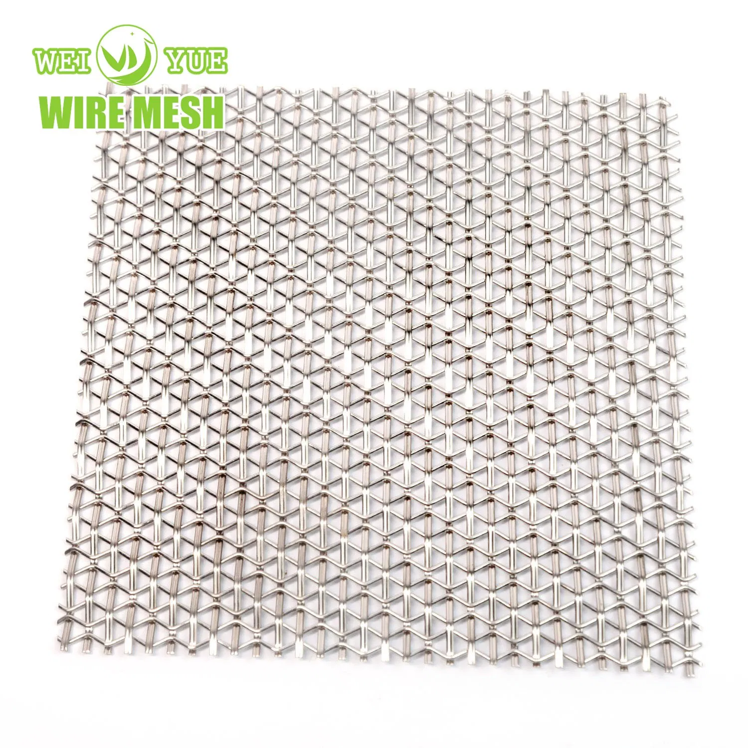 PVD/PVDF/Spray Painted/Powder Coated Curtain Mesh for Laminated Glass/Cabinet/Wall Cladding