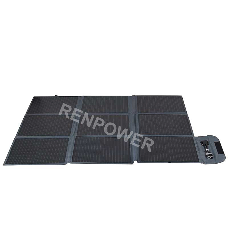 60W Foldable Portable Mono High Efficiency Solar Blanket Without Bracket Camping Hiking