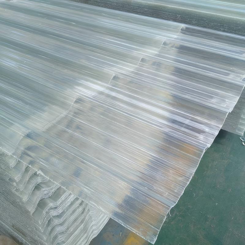 Lightweight FRP Clear Roofing Sheets Fiberglass Reinforced Plastic Solar Panel Roof Tile for House Park Warehouse Workshop
