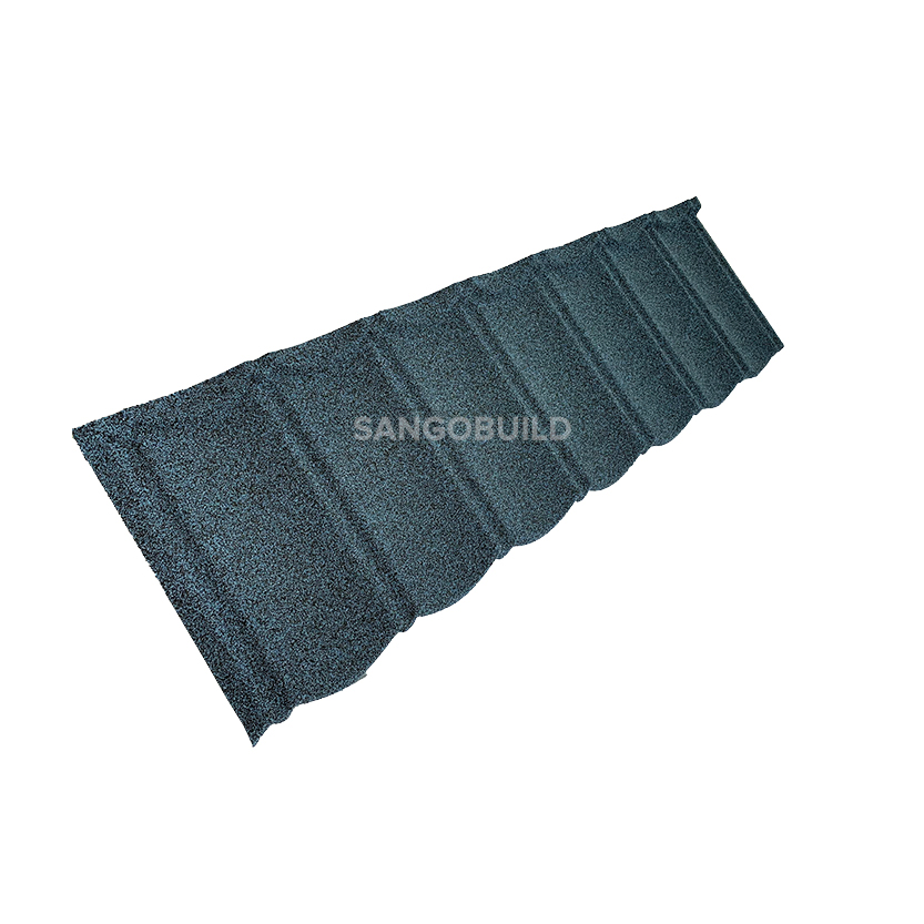 Central America Anti Earthquake Stone Coat Galvalume Steel Roofing Tiles Solar Panel Modern Roofing Materials in Zhejiang