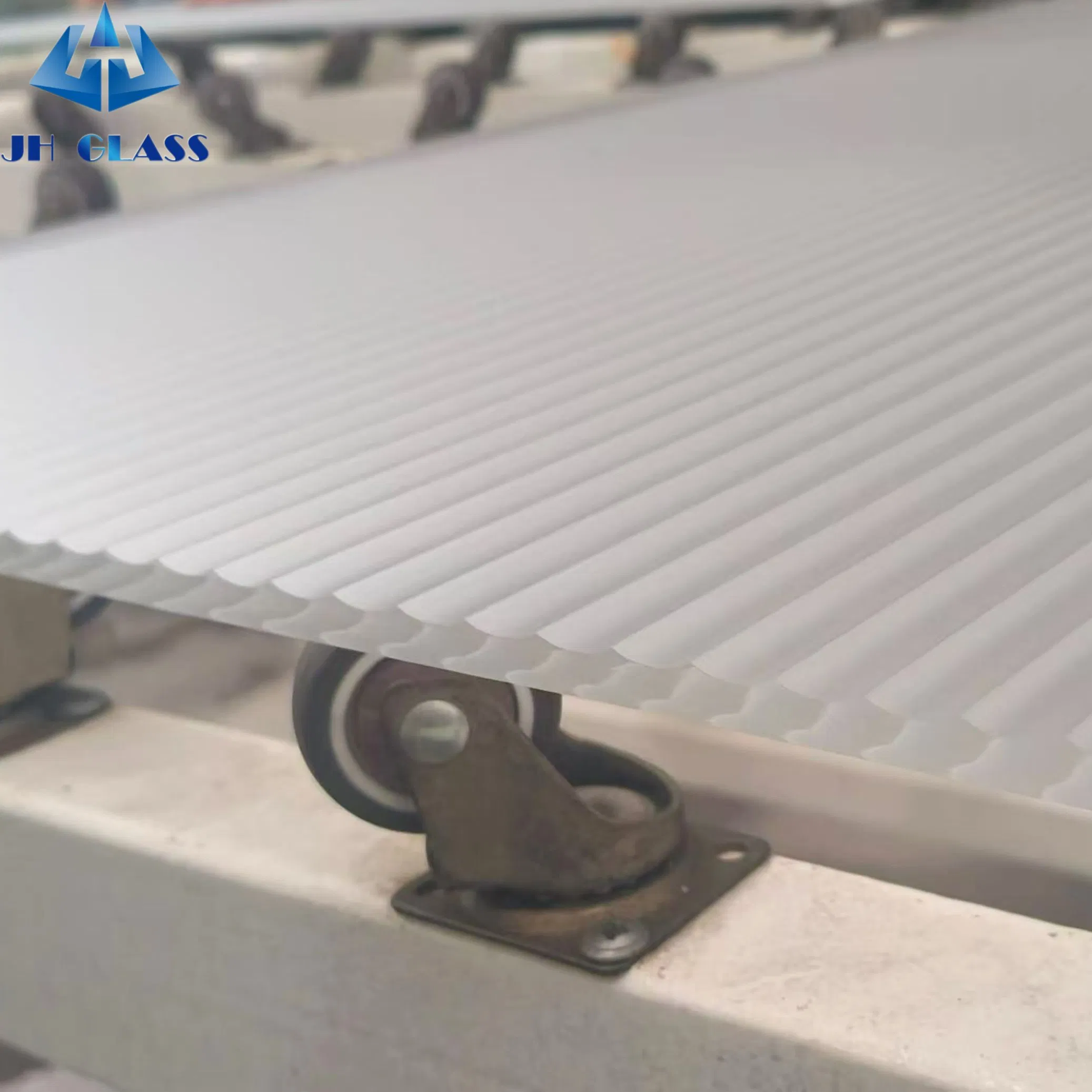 BIPV Solar Pattern Laminated Glass for Solar Thermal Collector and Greenhouse