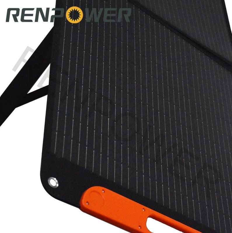 Hpbc Portable Lightweight High Efficiency Solar Charging Blanket for Camping Trips