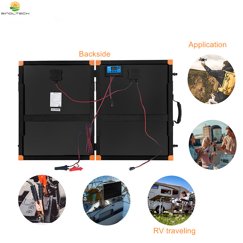 200W Foldable Solar Kit for Outdoor off Grid Charging