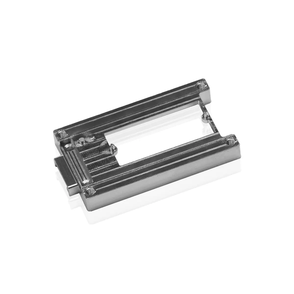 Wholesale This is a metal structure processed by CNC (computer numerical control), most likely made of lightweight alloy materials such as aluminum alloy, and often plays an important role in electronic equipme Supplier, Manufacturers