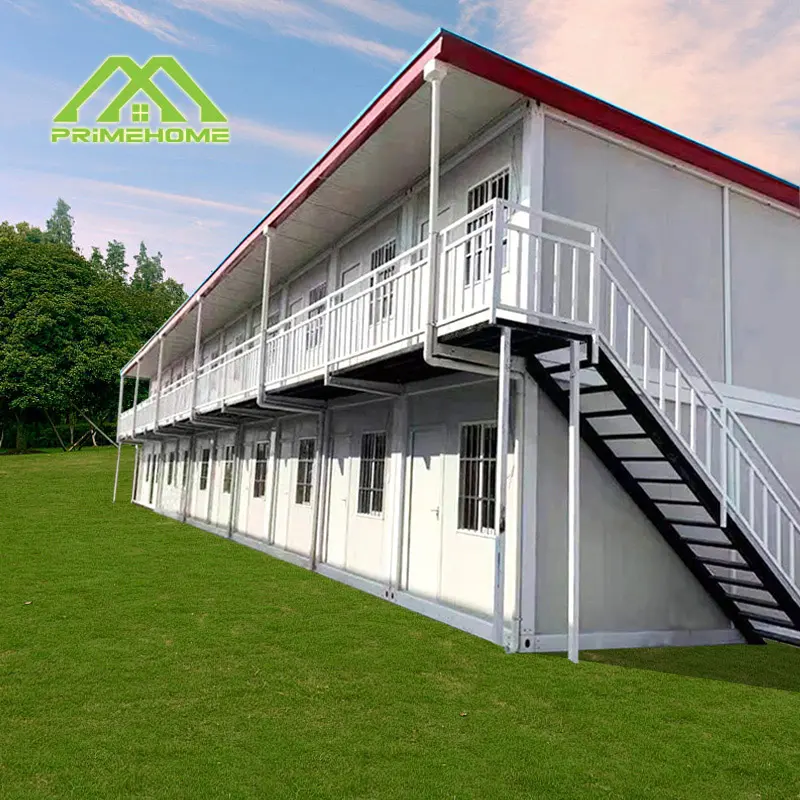 High-Quality Luxury foldable movable prefabricated container houses for factory buildings in modern duplex design Factory, Factories