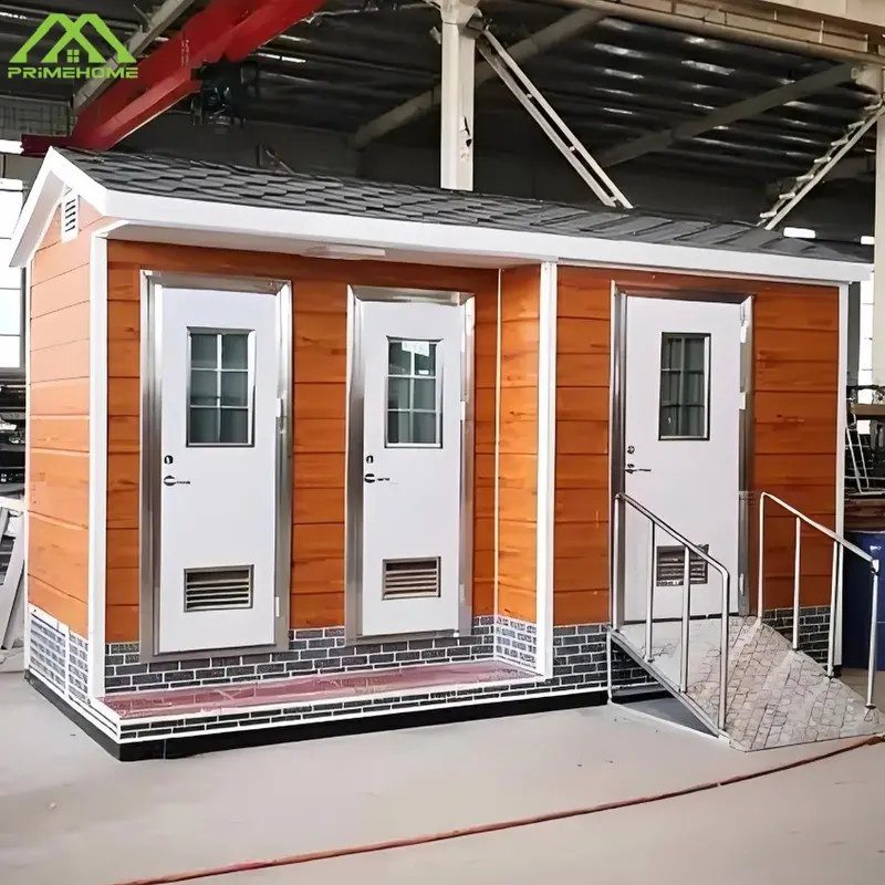 China Customized portable container toilets with sandwich panels suitable for public and private events Factory, Factories