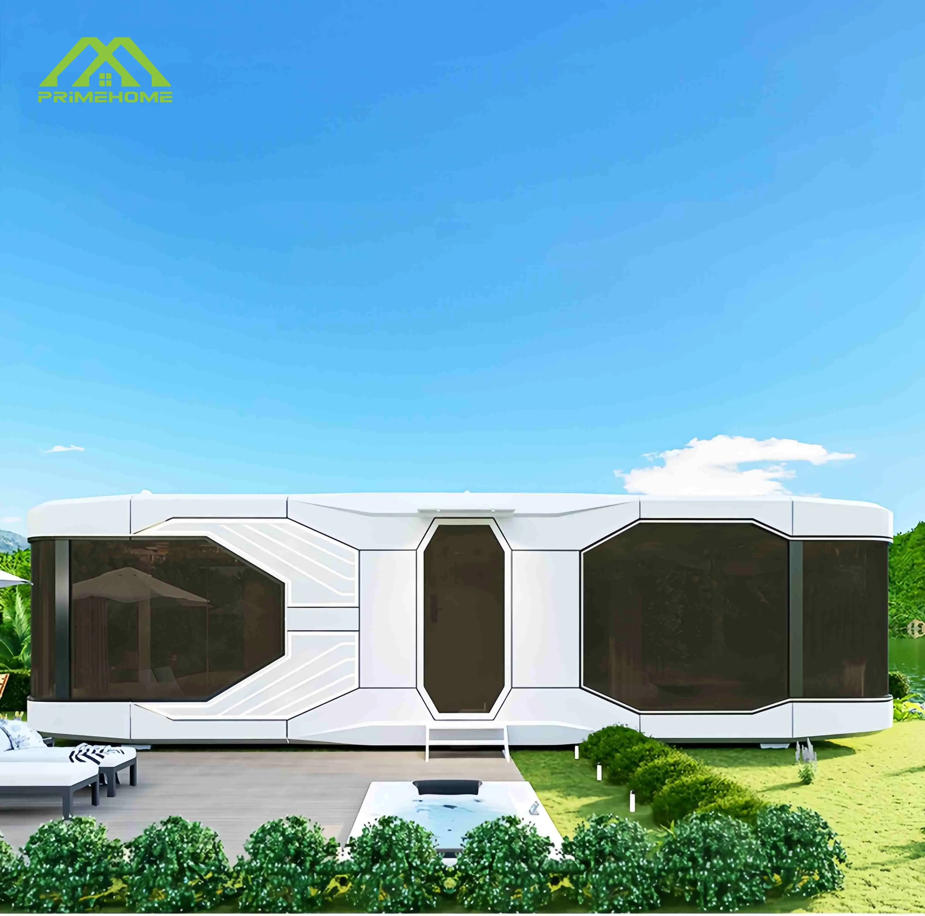 China Modular prefabricated housing Customized mobile capsule rooms Futuristic technological feel Made in China Suppliers, Factory