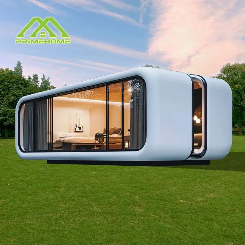 Wholesale Popular online influencer Customized apple capsule house Movable luxury and stylish prefabricated apple cabin Manufacturer, Factory
