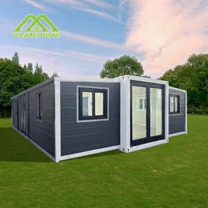 Wholesale Luxury prefabricated double-wing expandable container house