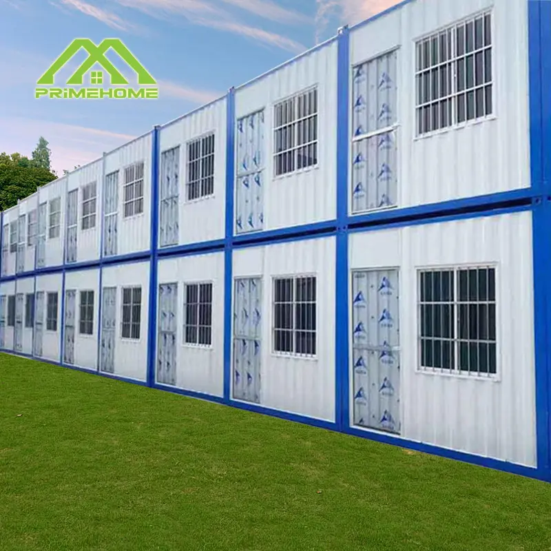 High-Quality 20ft newest and best-selling prefabricated foldable container houses suitable for camp prefabricated house apartments Manufacturer, Factories