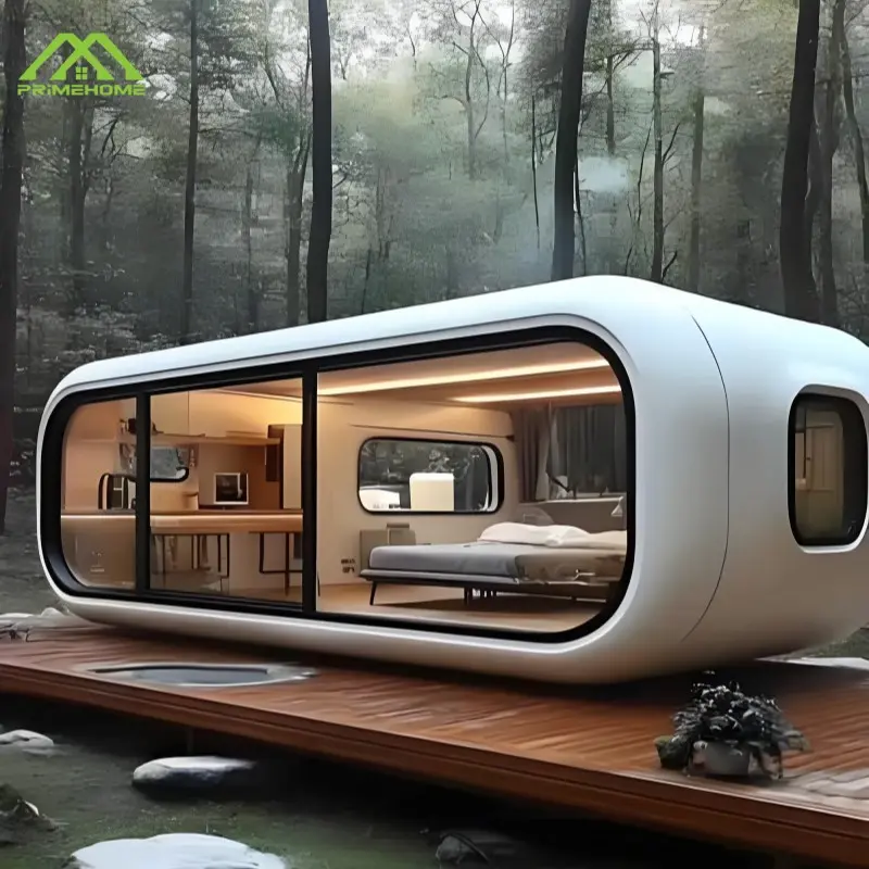 Wholesale Popular online influencer Customized apple capsule house Movable luxury and stylish prefabricated apple cabin Manufacturer, Factory