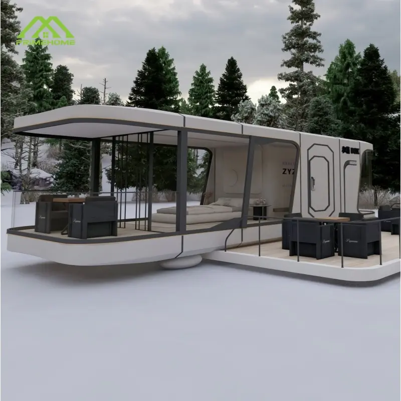 Wholesale Luxury camping cabin Prefabricated modular container dwellings High-quality Globally popular steel smart space capsule Manufacturer, Supplier