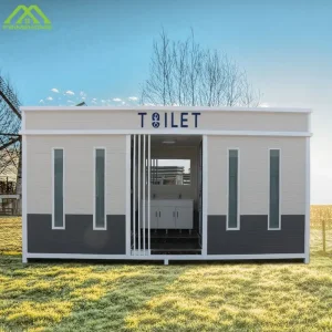 Luxurious prefabricated container toilet Sandwich panel wall