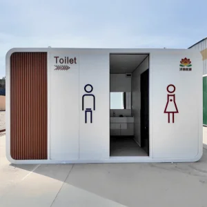China Modular Apple Capsule Toilet with Modern Minimalist Appearance