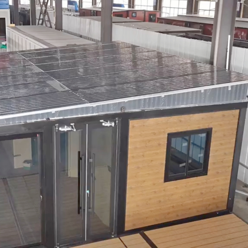 High-Quality 20FT Sloped Roof Expandable Container House with Large Front Terrace for ADU and Tourist Accommodation Units Suppliers, Factory