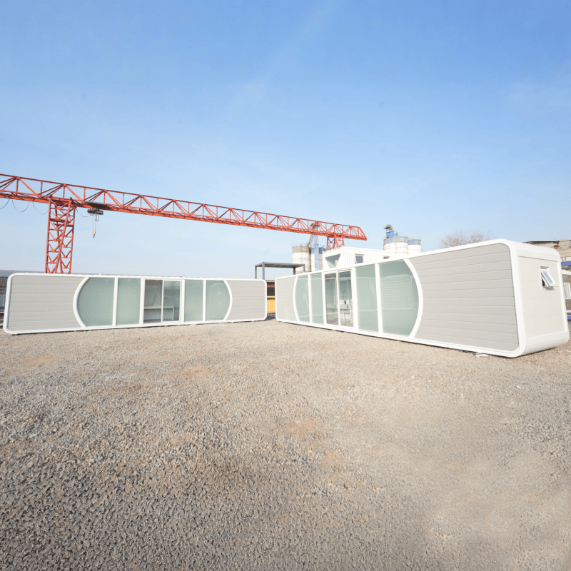 Wholesale Fast Install Modular Prefab Cabin Durable Comfortable Apple Capsule House for Office Accommodation and Commercial Use Supplier, Factories