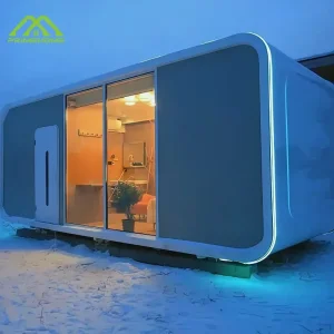 Custom Bestselling Modern apple house 40-foot mobile luxury cabin
