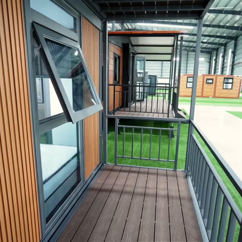 China Modern Double Story Modular Villa Prefab Expandable Container House with Complete Living and Outdoor Leisure Space Manufacturers, Suppliers