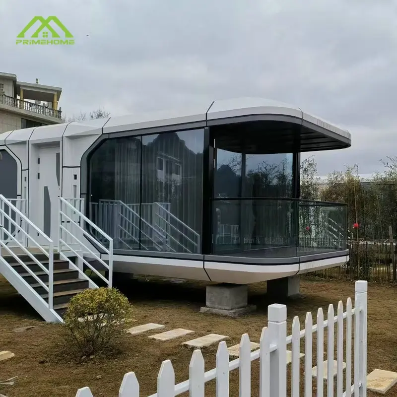 Custom Industrialized intelligent and luxury space capsule Plug-and-play China's best-selling prefabricated capsule house Manufacturer, Factories