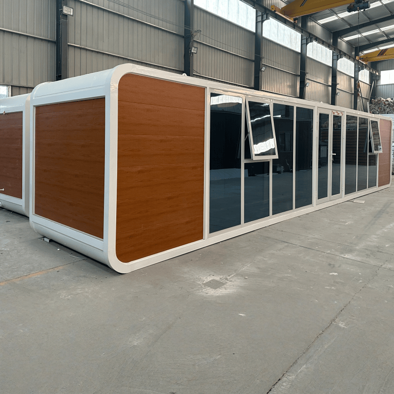 High-Quality Customizable Modular Prefab Apple Capsule House with Modern Minimalist Design for Scenic Hotels and Campsites Supplier, Suppliers