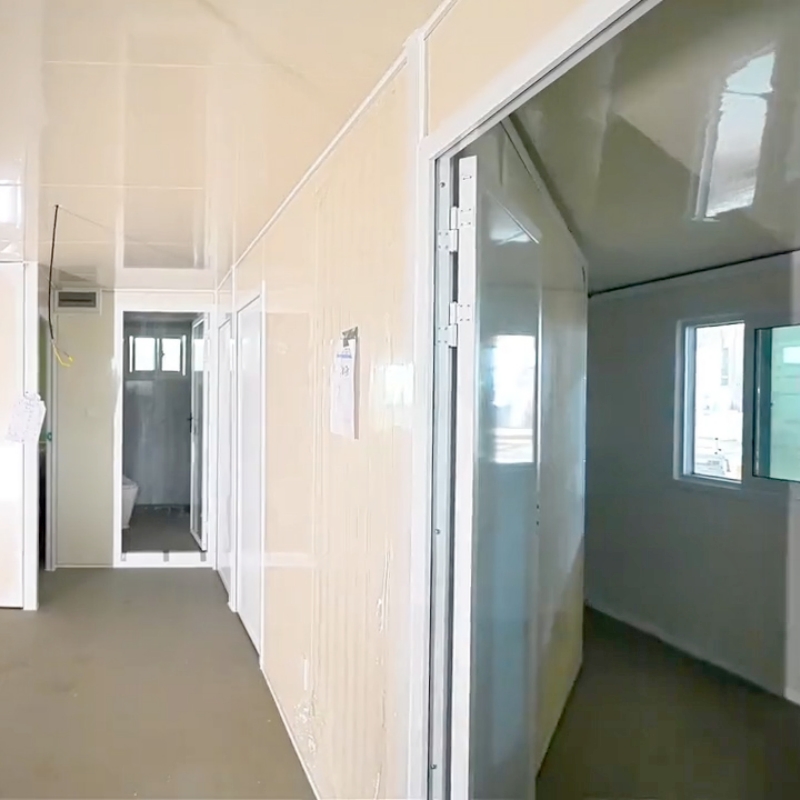 Custom 30FT 56sqm Living Space Prefab Expandable Container House with Private Bathroom for ADU Housing Accommodation Dormitory Supplier, Factories