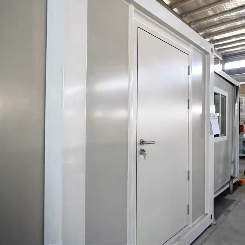 High-Quality ‌Cost Effective 40FT White Prefabricated Expandable Container House 5 Bedrooms Modular Staff Worker Dormitory Manufacturer, Manufacturers