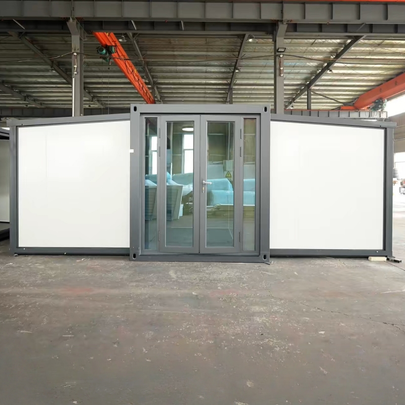 Custom 20FT Prefab Modular Building Expandable Container House for Custom Minimalist Single Apartment Factory, Factories