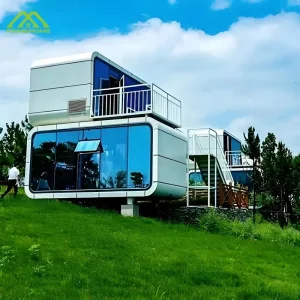 China Luxury prefabricated pod-style cabin