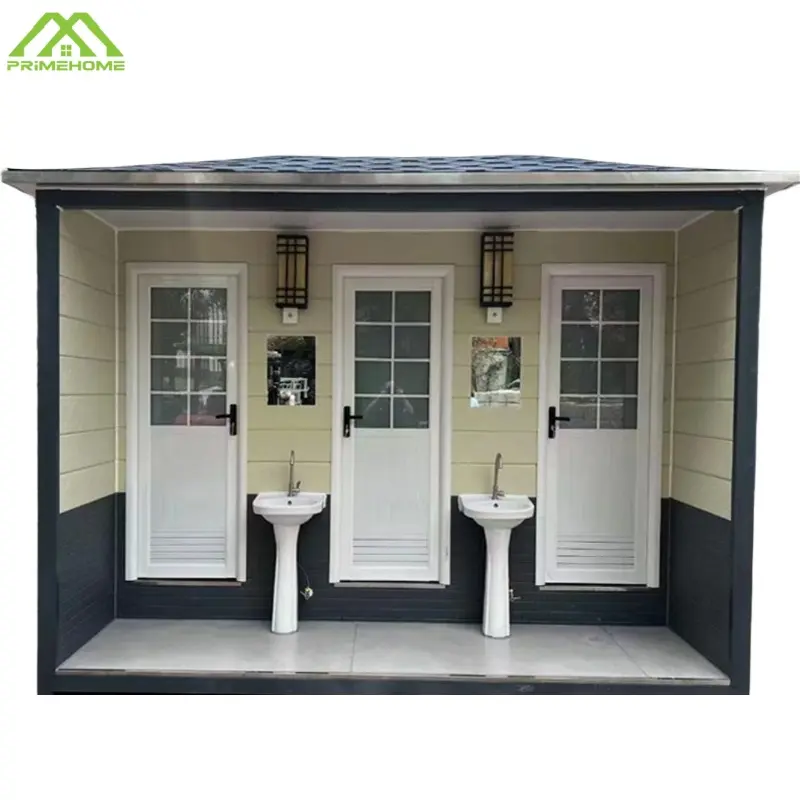 Custom 20-foot Japanese-style modular container bathroom Customizable Outdoor use Supplier, Factories