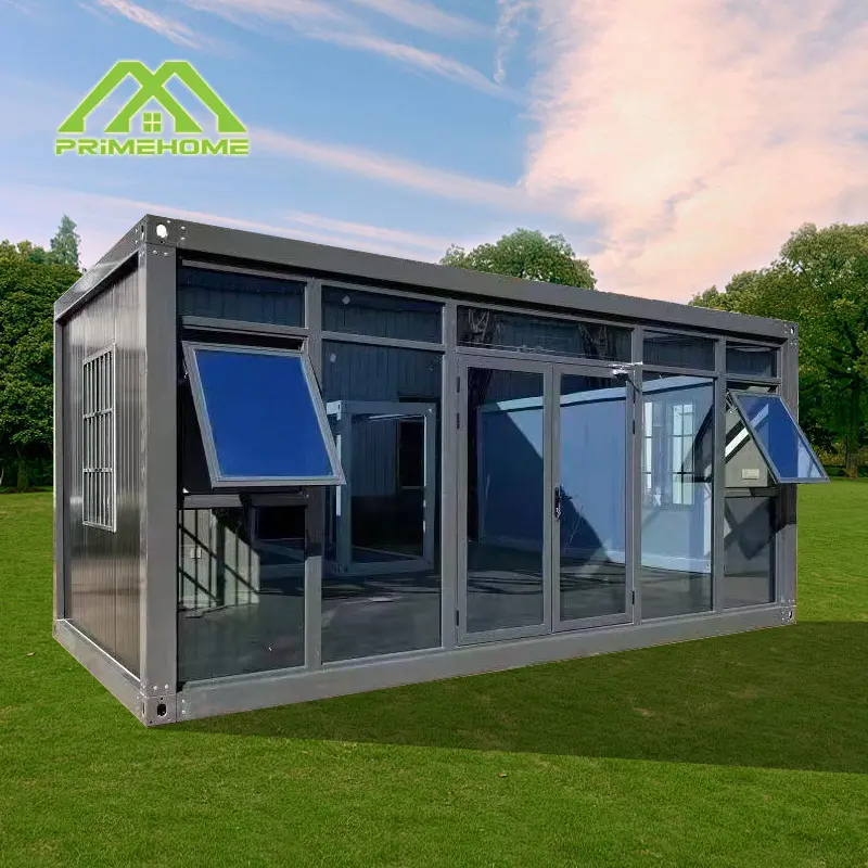 High-Quality Modular demountable container hotel with 2-3 bedrooms Compact solar-powered housing unit Energy storage container unit Manufacturers, Supplier