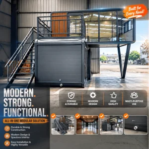 High-Quality Container Homestay Apple Capsule Sunroom Office