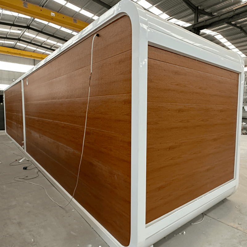 High-Quality Customizable Modular Prefab Apple Capsule House with Modern Minimalist Design for Scenic Hotels and Campsites Supplier, Suppliers